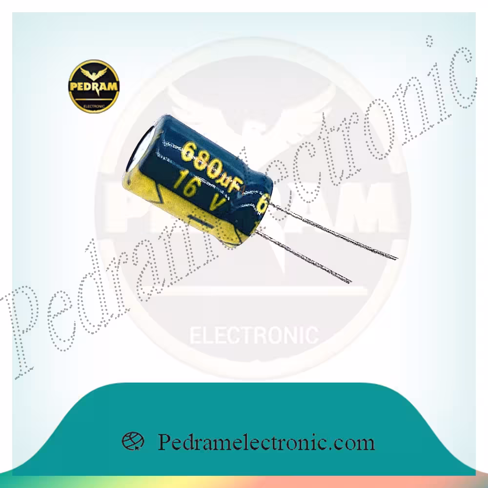 خازن 680MF 16V