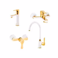 ست شیرآلات شیبه مدل رز