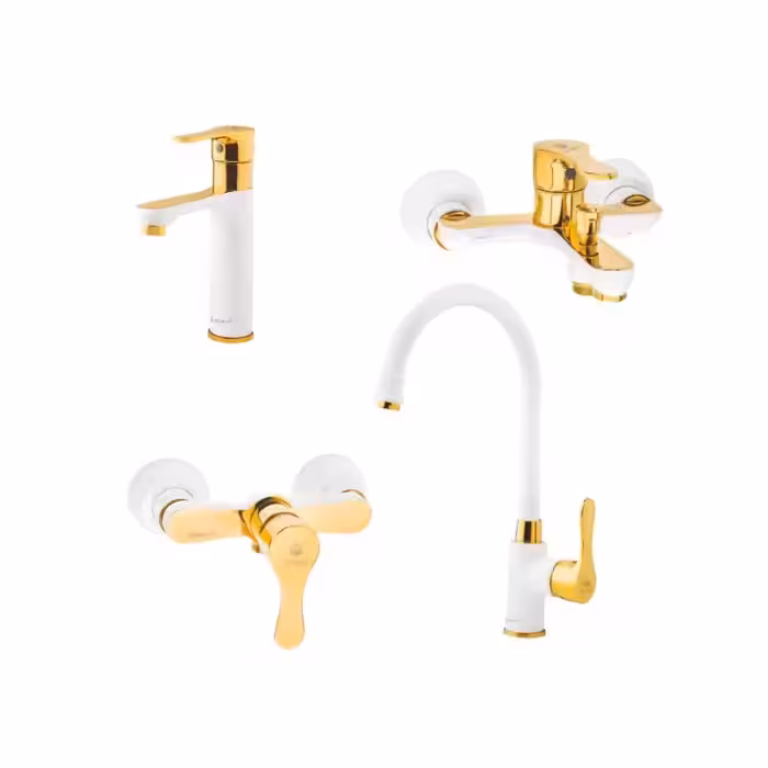 ست شیرآلات شیبه مدل رز