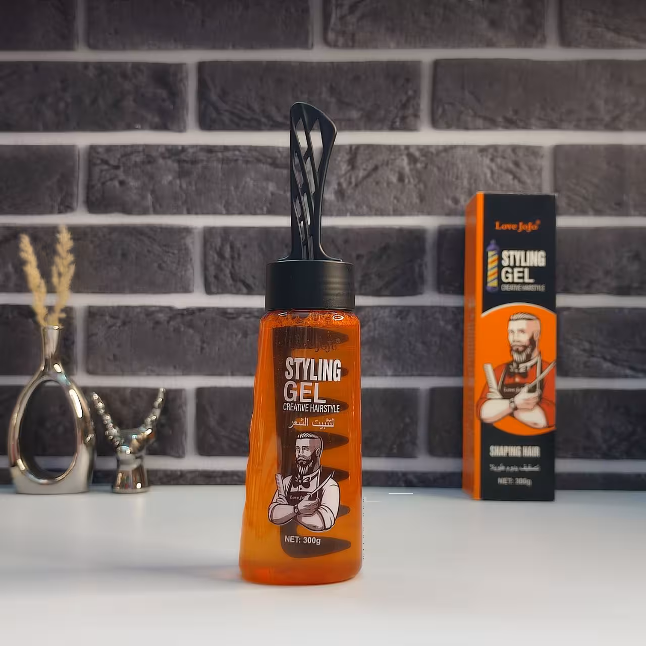 ژل مو شانه دار حالت دهنده مردانه لاو جوجو حجم 300 میل