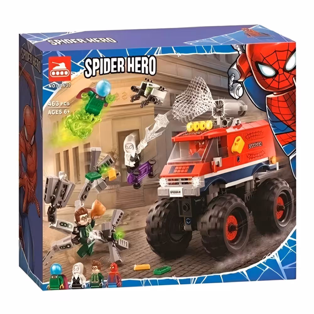 ساختنی طرح مرد عنکبوتی مدل SPIDER HERO کد 11637