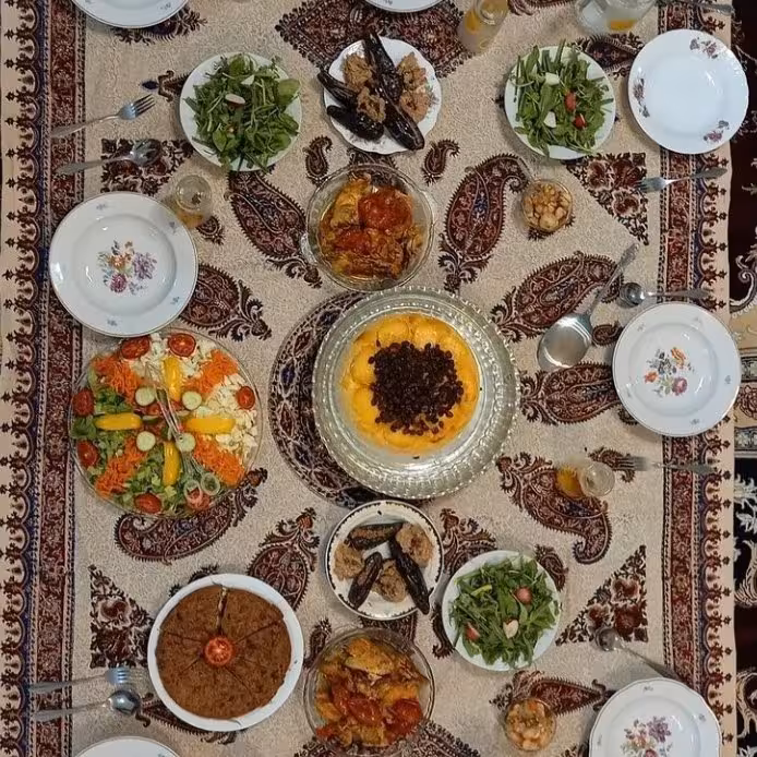 سفره قلمکار سنتی 2متری...