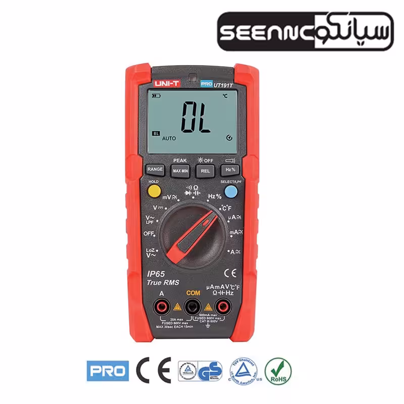 مولتی متر حرفه ای قابل حمل یونیتی UNI-T UT191T