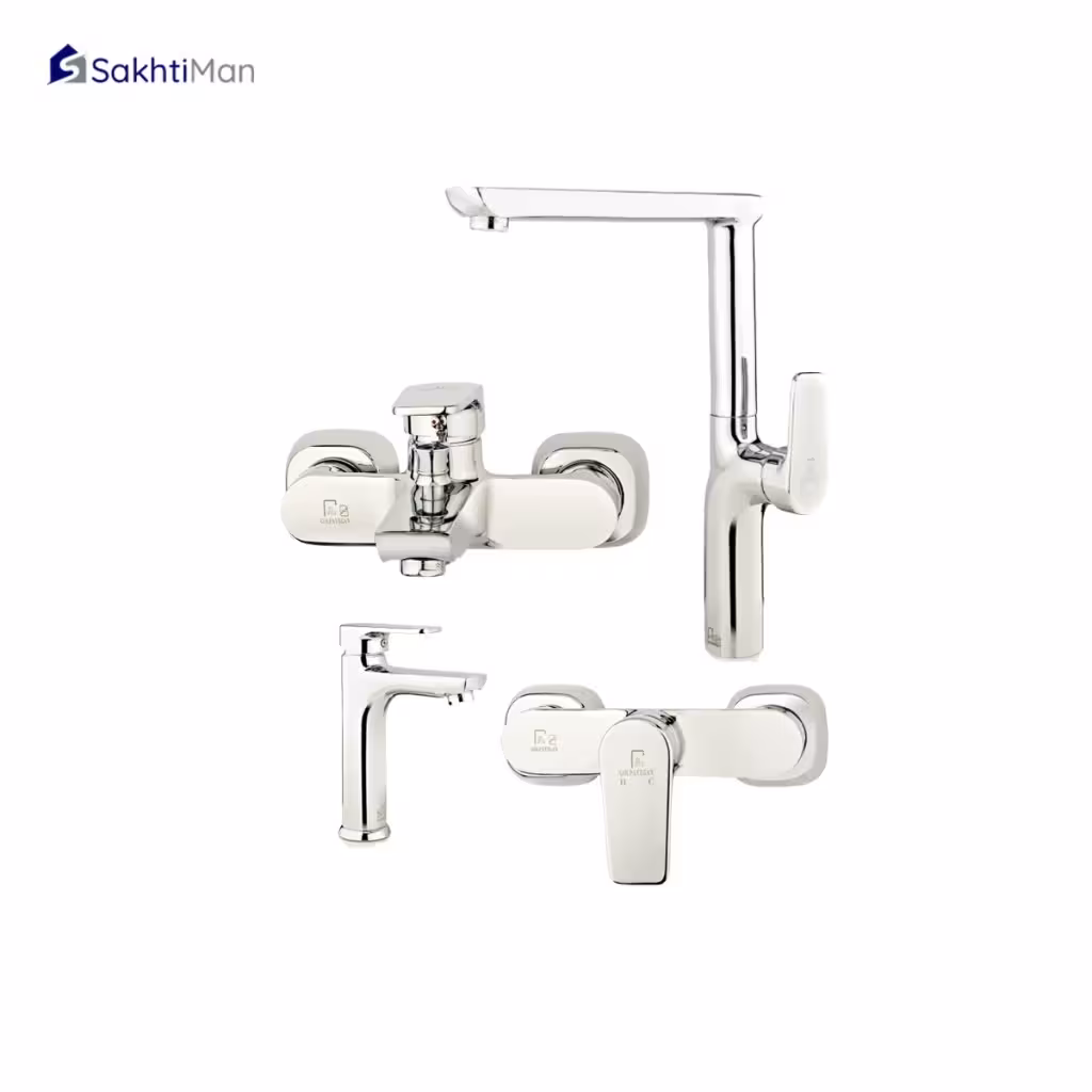 ست شیرآلات گلپایگان مدل رز