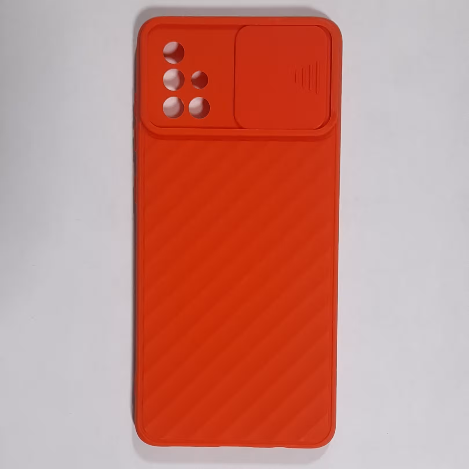 قاب  A71   سامسونگ  محافظ دوربین دار  قرمز
