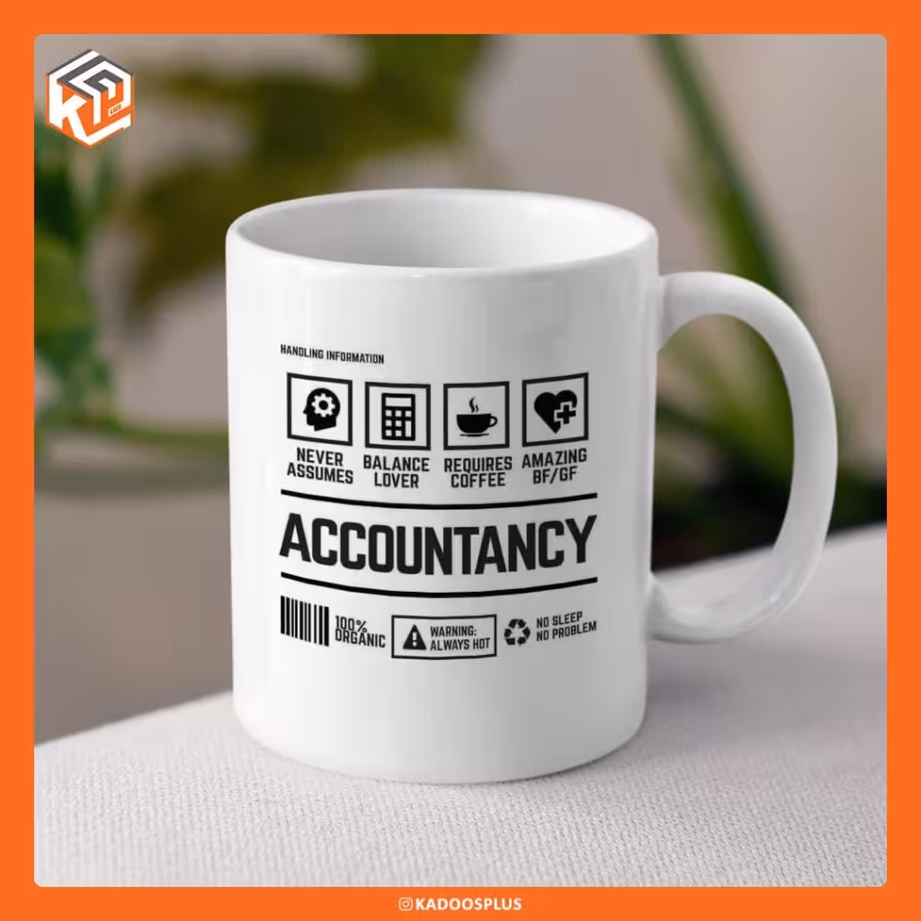 ماگ حسابدار طرح 13