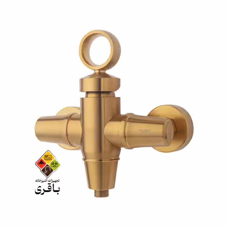 شیر توالت راسان مدل آنیتا طلامات