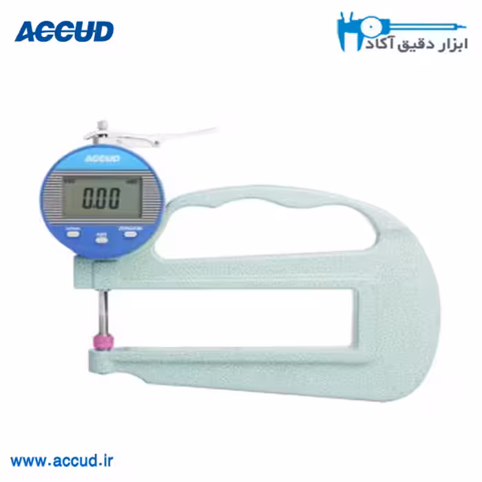 ضخامت سنج دیجیتال (بازو بلند) دقت یکصدم Accud (آکاد) مدل 460-010-11