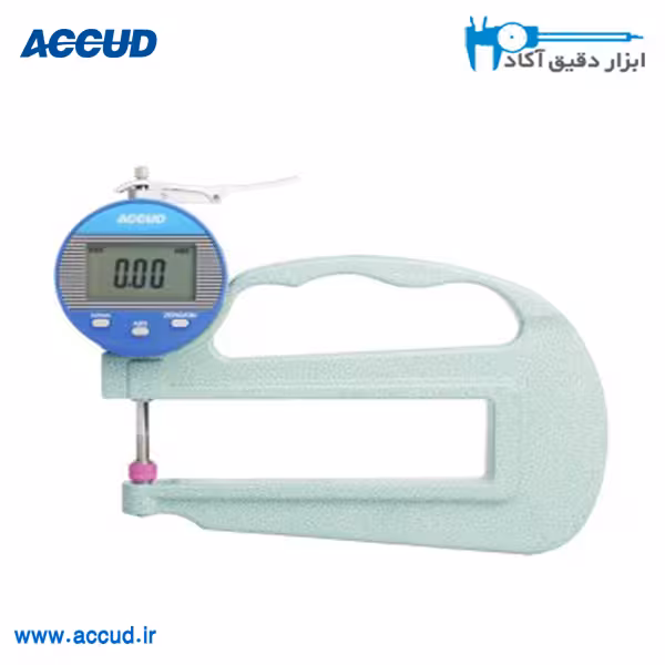 ضخامت سنج دیجیتال (بازو بلند) دقت یکصدم Accud (آکاد) مدل 460-010-11