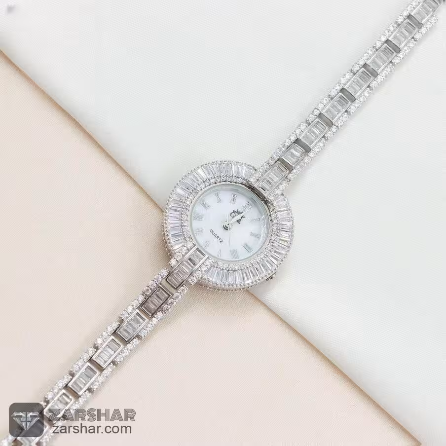 ساعت نقره زنانه مدل والنتینا