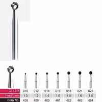 فرز کارباید دسته 25mm (جهت استفاده توربین) Round –CB1.316 VerDent - فروشگاه تخصصی دندانپزشکی سپیرا
