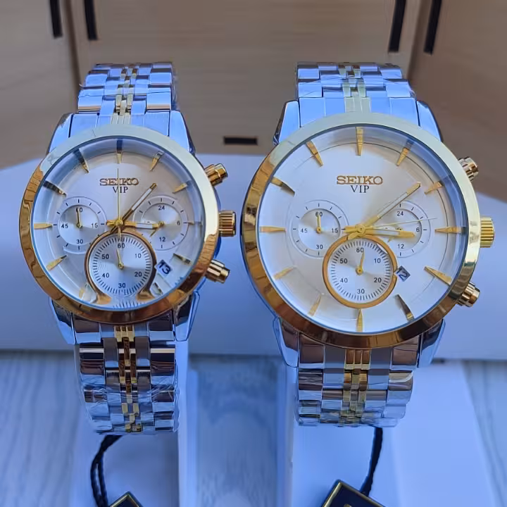 ست ساعت سیکو سه موتور زنانه مردانه