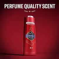 شامپو مردانه چند کاره اولد اسپایس  old spice captain 3 in 1