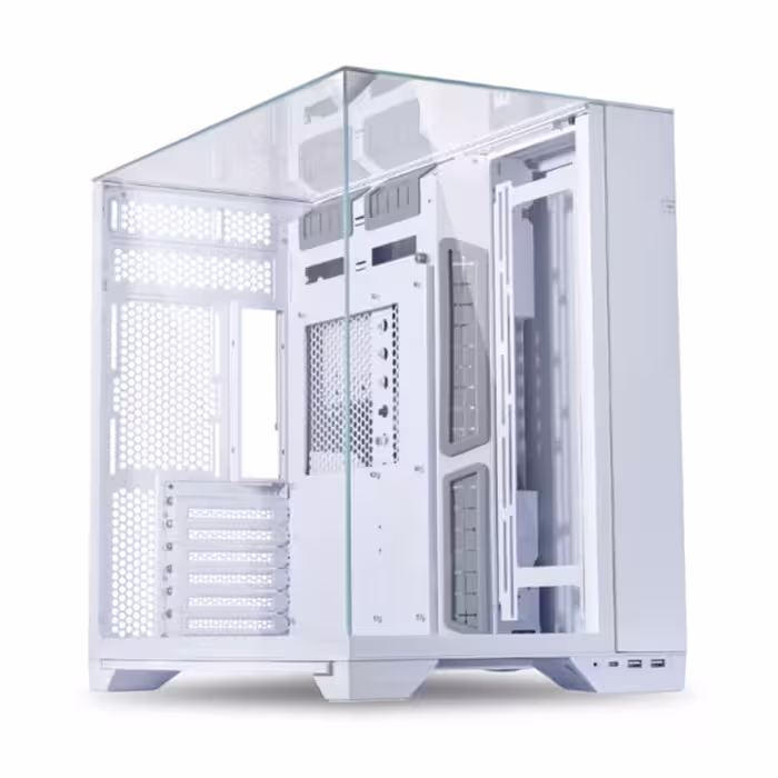 کیس لیان لی Lian Li O11 Vision White