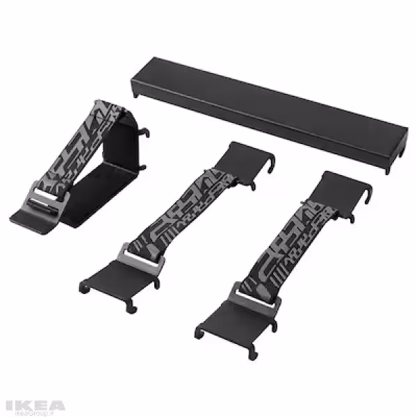 گیره خاکستری 4 عددی مدل UPPSPEL | برند ایکیا | ارسال 15 الی 20 روز کاری