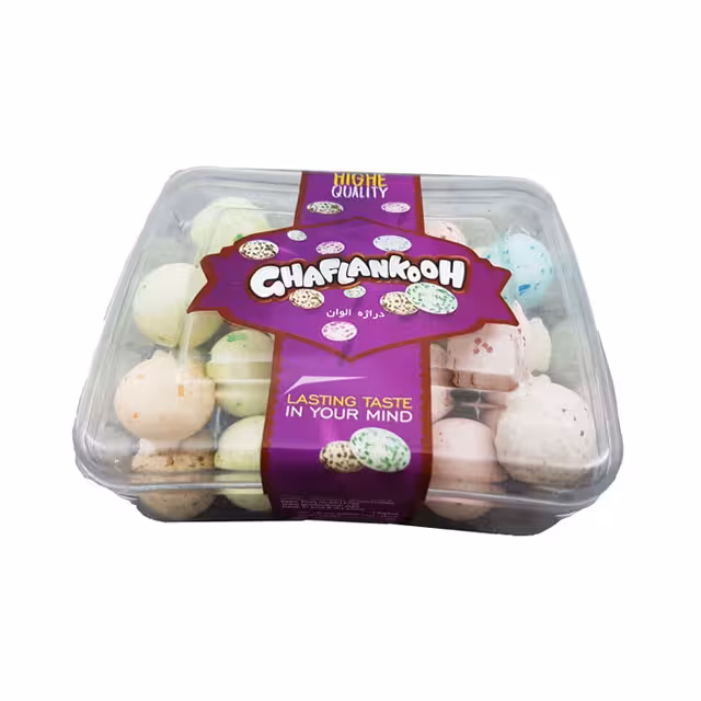 دراژه الوان با مغز بادام زمینی قافلانکوه 125 گرمی