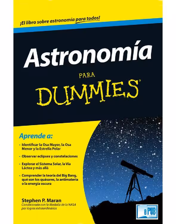 خرید و دانلود نسخه کامل کتاب Astronomía para dummies