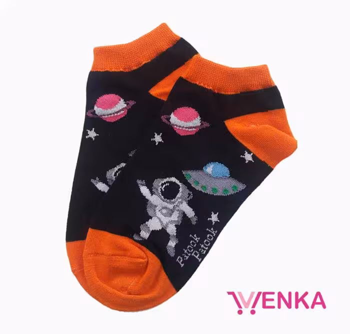 جوراب مچی طرح فضانورد