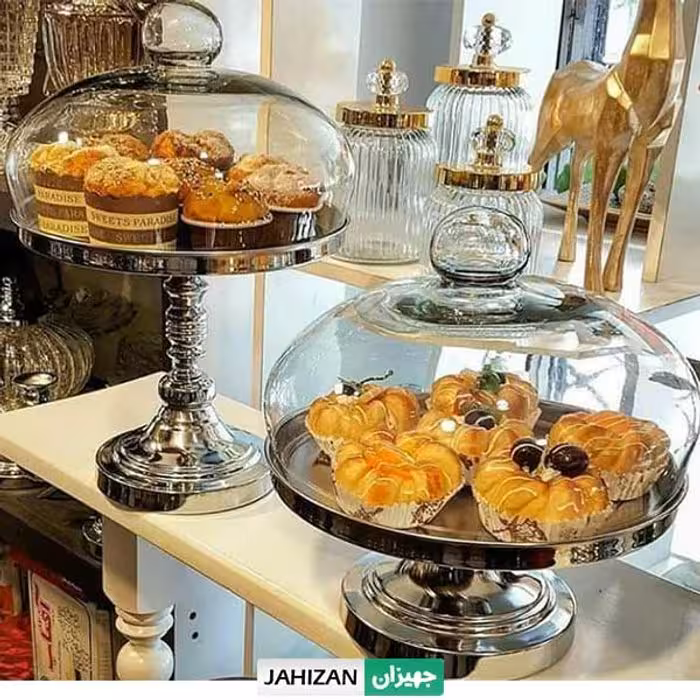 کاپ کیک پایه دار سیلور