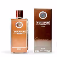 عطر ادکلن سناتور قهوه‌ای اصلی و اورجینال ایتالیا 120میل SENATOR TERRONI