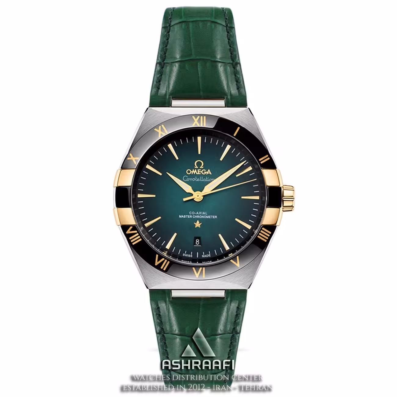 ساعت امگا کانسلیشن بند چرمی Omega Constellation Sedna-SG4