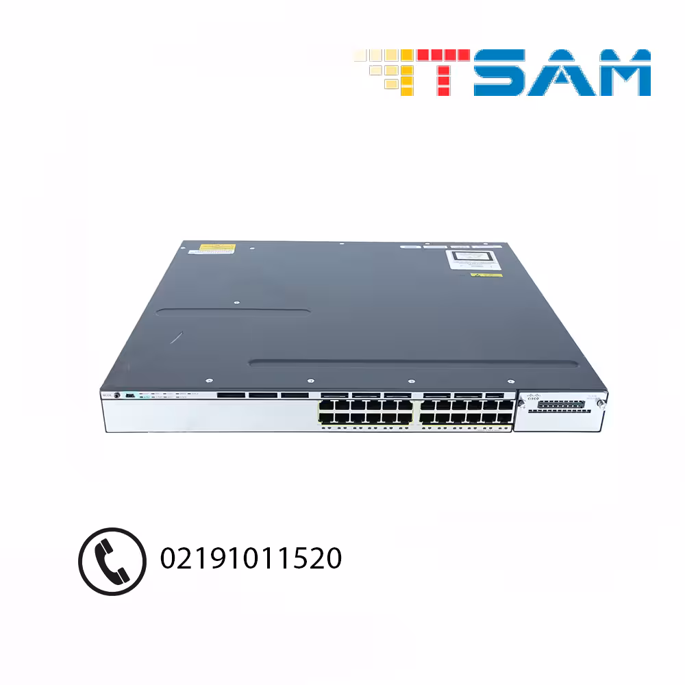 سوئیچ سیسکو مدل WS-C3750X-24T-S