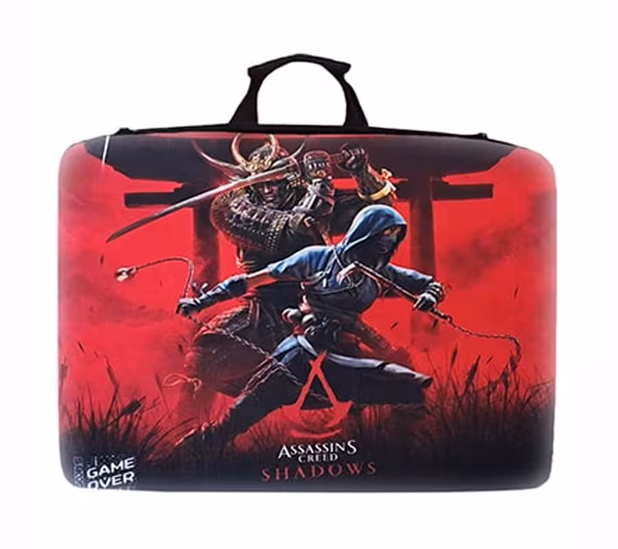کیف حمل کنسول PS5 اسلیم طرح Assassins creed shadows
