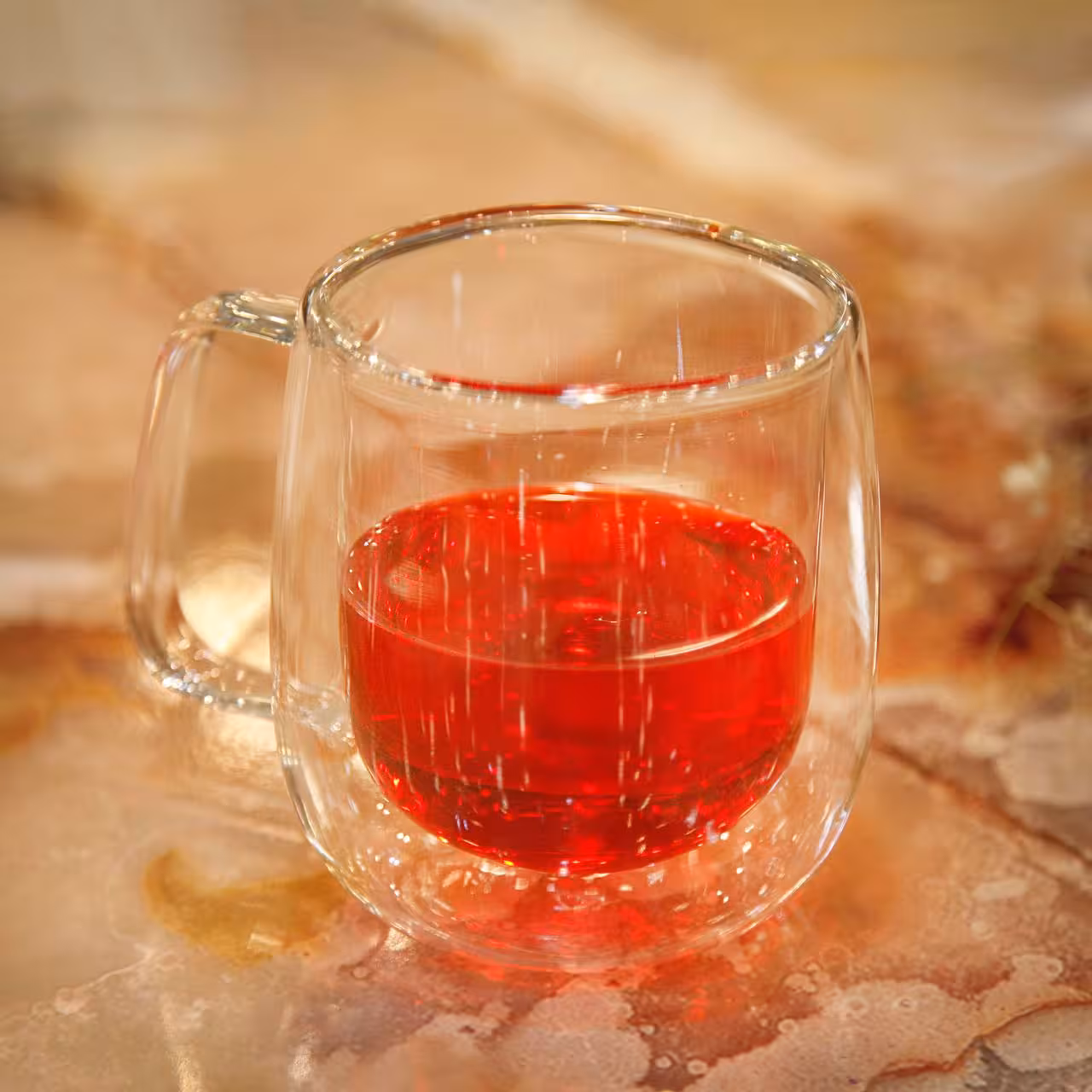 لیوان دوجداره دسته دار آسا
