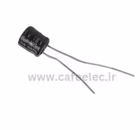 خرید و قیمت خازن الکترولیتی 100UF/16V ELNA