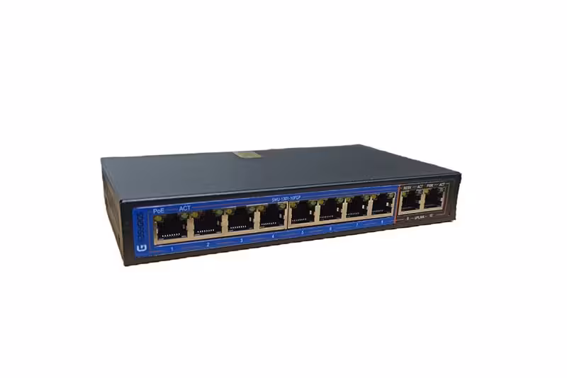 سوئیچ 8 پورت POE ایزیگیگز مدل EG-SWU-1301-10FGP