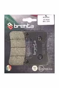 لوازم یدکی موتورسیکلت ZX6 R BRENTA BRAKE PAD MOTO11 Kawasaki