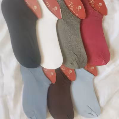 جوراب مچی ساده رنگی