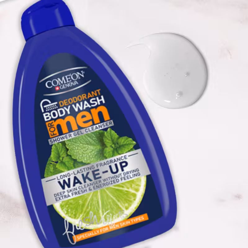 شامپو بدن کامان WAKE UP deodorant
