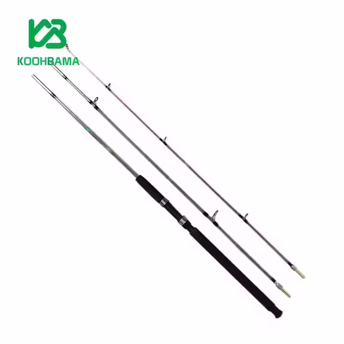 چوب ماهیگیری سه تکه کروکدیل 210CM ژله ای