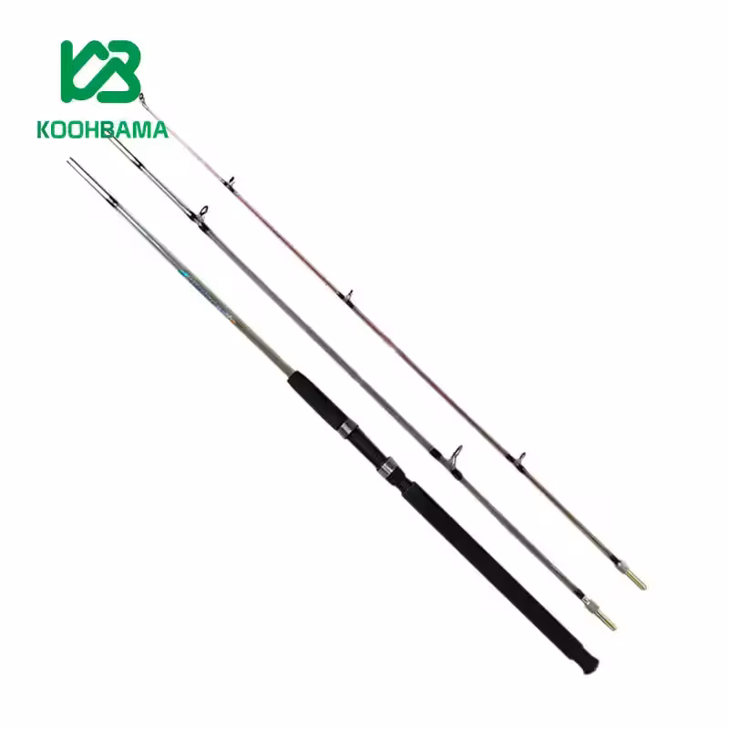 چوب ماهیگیری سه تکه کروکدیل 210CM ژله ای