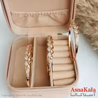 دستبند ژوپینگ اصل مدل پیچ نگین دار کد DSB18253W