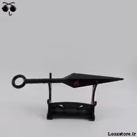 کونای مشکی قرمز فلزی انیمه ناروتو Naruto