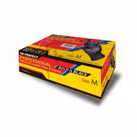 دستکش مشکی پرفکت بسته بندی 100 عددی