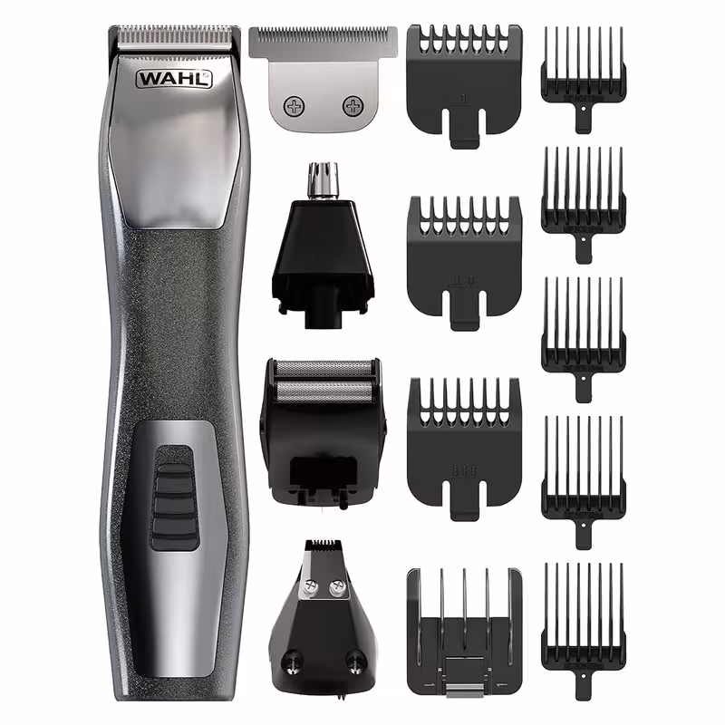 ست ماشین اصلاح موی صورت و بدن وال مدل Chromium 11-in-1 Multigroomer