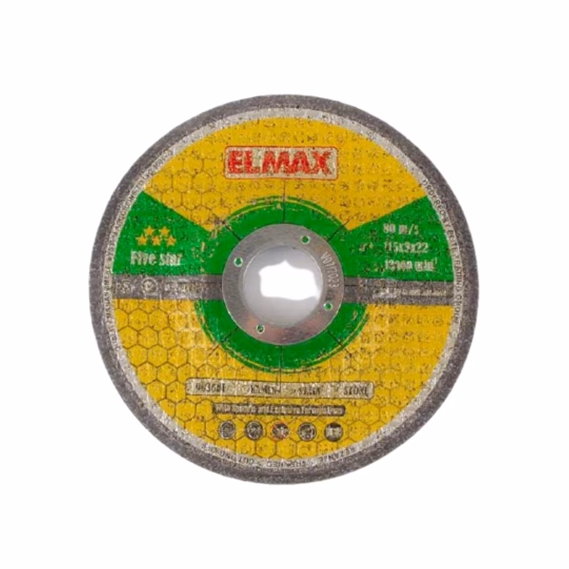 صفحه برش سنگبری 115 میلیمتر المکس