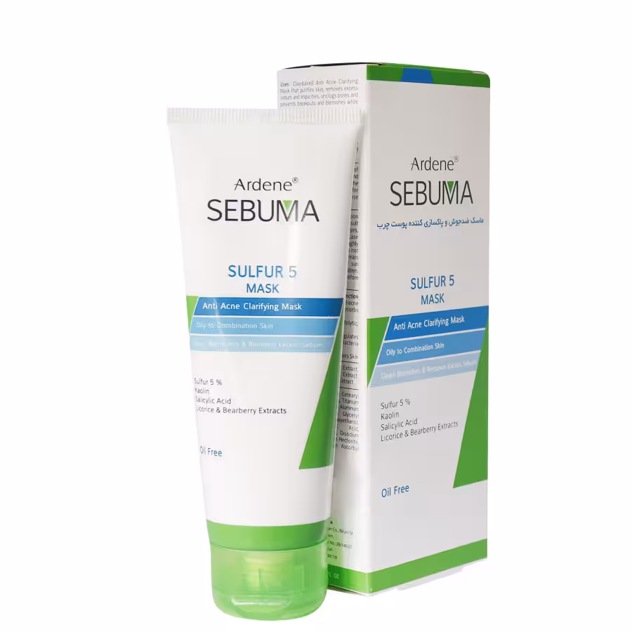 ماسک ضدجوش سولفور5 سبوما آردن