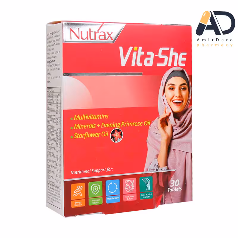 قرص مولتی ویتامین وایتا شی نوتراکس 30 عدد