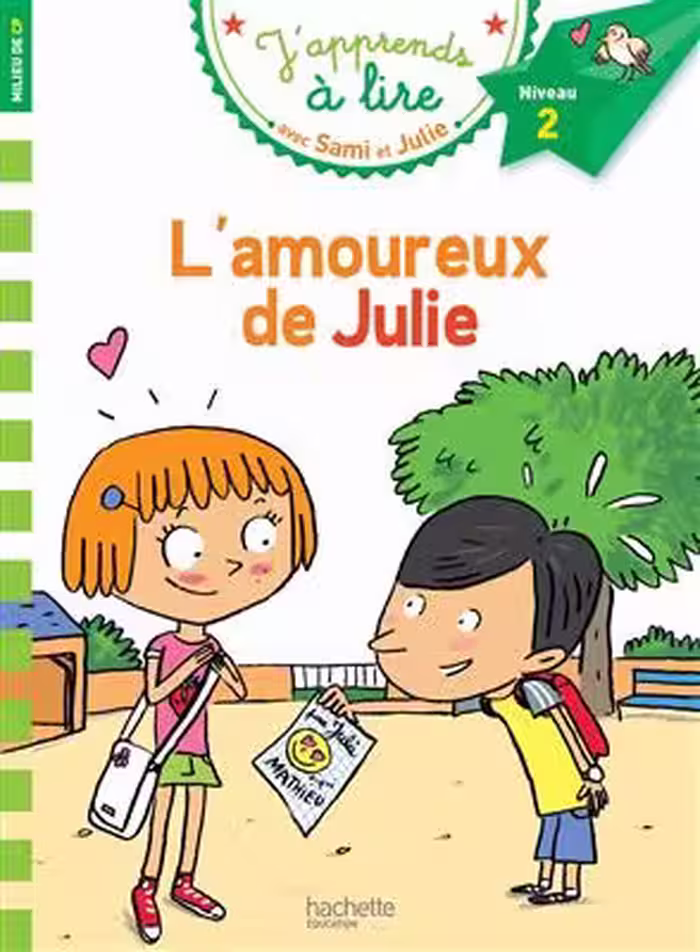 دانلود کتاب Sami et Julie CP Niveau 2 L'amoureux de Julie