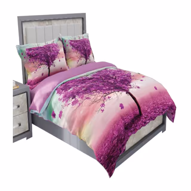 سرویس روتختی دو نفره کارینا مدل سه بعدی 6 تکه کد 2064