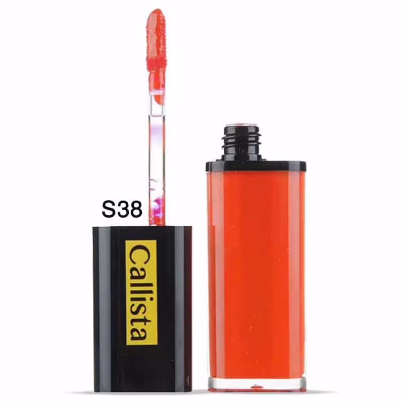 رژ لب مایع کالیستا مدل  S38 Vivid Shine