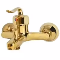 شیر حمام مدل قاصدک قاجاری طلایی