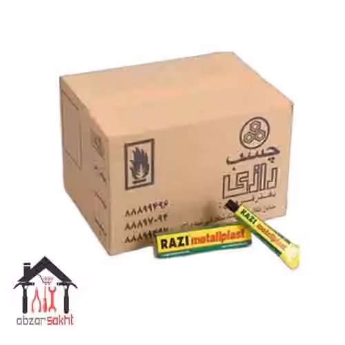 چسب آهن رازی 50 میلی لیتر Metallplast کارتن 72 عددی