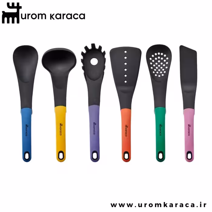 سرویس 6 پارچه کفگیر و ملاقه کاراجا Rainbow