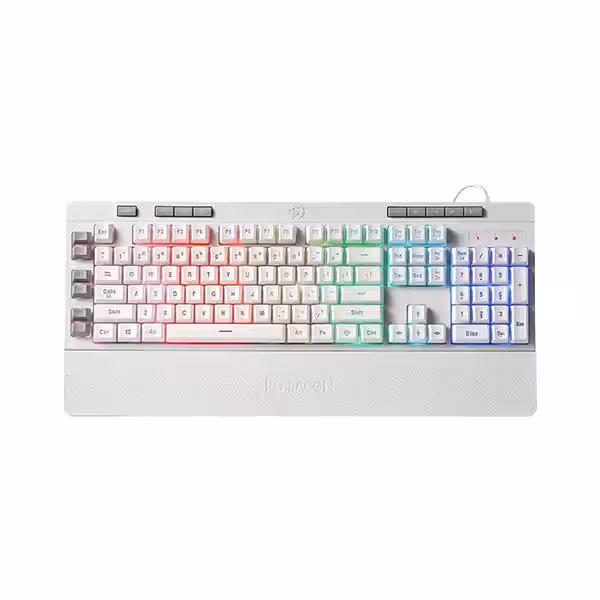 کیبورد گیمینگ ردراگون مدل Redragon Shiva K512 White
