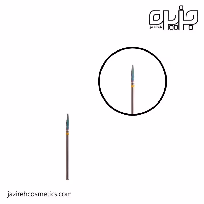 سرسوهان نقره ای دورگير مخروطي نوار زرد